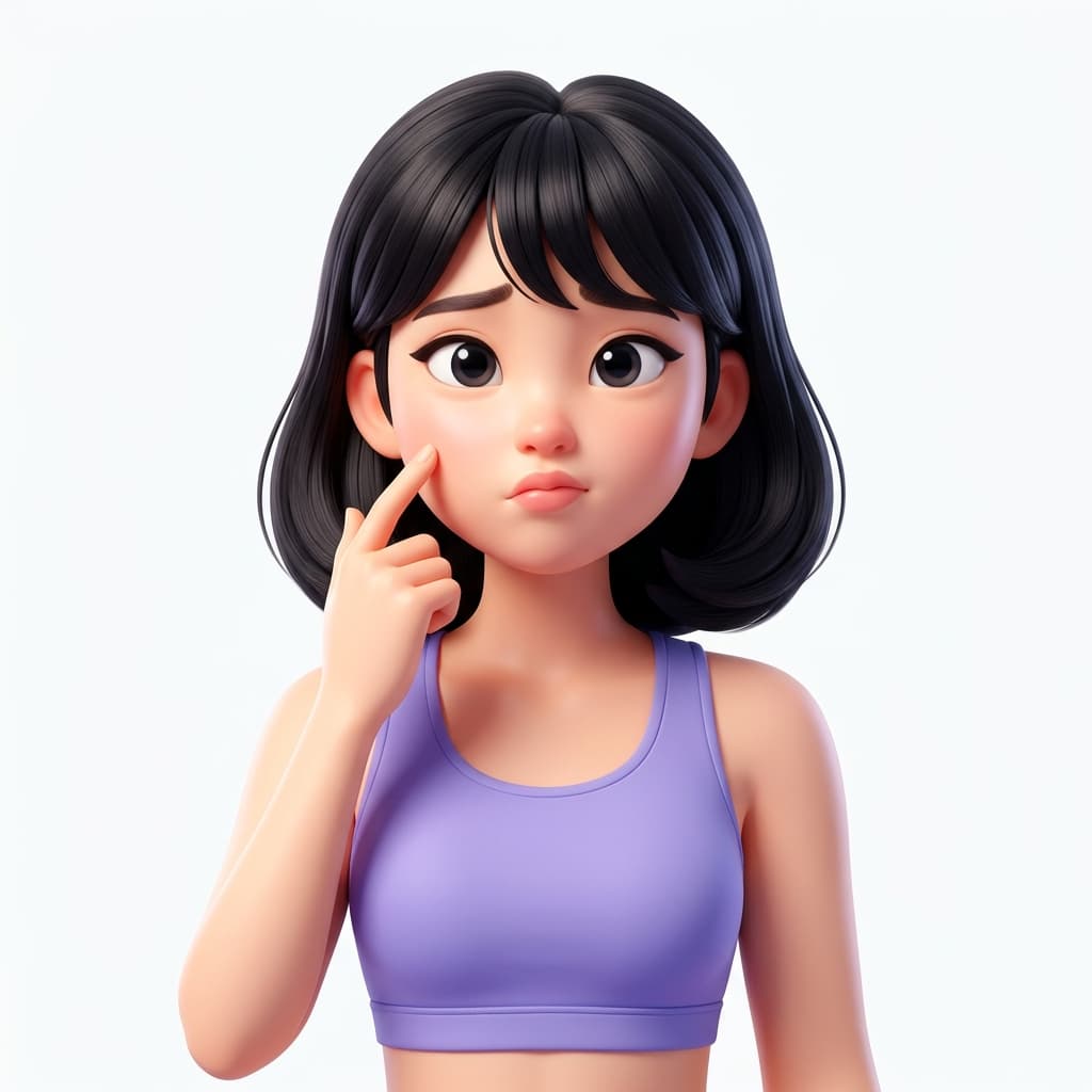 Enlarged pores