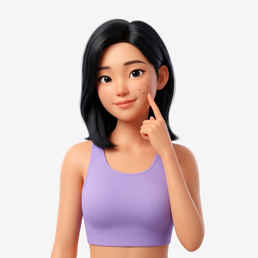 검은 점·갈색 점